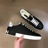 Ontwerpers Casual schoenen Men D Sneakers Luxuremerk Echt lederen kalfsleer Nappa Veter-up mode comfort Trainers met doosmaat 38-46