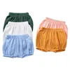 Shorts Baby shorts girls boys toddler summer pants children pure cotton Bloom pure cotton casual clothing H240425