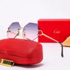 Modeontwerper om te ontwerpen Men's zonnebril dames compacte zonnebrillen Outdoor UV -straling Luxuremerk Zonnebril