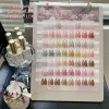 Kits Eleanuos Nouveau vernis à ongles Gel Gel 56 Couleurs Gel Gel Polie topon