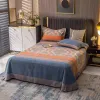 sets Fluffy Spring Simple Cotton Four Piece Set, 100 Pure Cotton Thickened Duvet Cover, Bedding Supplies, Dormitory Three Piece Set,