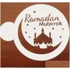 Stencil cake gereedschap creatief decor huisdier moskee eid mubarak ramadan ontwerp fondant koffie spuiten decoratie gereedschap snijder mal 2 dh6i4 ation