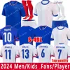 2024 French Club Full Sets Soccer Jerseys Benzema 24 25 Giroud Mbappe Griezmann Saliba Pavard Kante Maillot de Foot Equipe Maillots Kid Kit Women Men Football Shirt