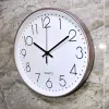 Clocks 10inch Modern Simple Wall Candy Color Clock Mute Living Room Clock Wall Mounted Clock For Home New Wall Clock Home Decoration