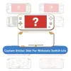 Naklejki do Nintendo Switch Lite niestandardowa naklejka skóra kawaii urocza wzór Stwórz własną winylową okładkę nakładania