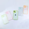 Luminous phone case design for iPhone 15 14 13 12 fluorescent neon glowing back cover night glow tpu phone case