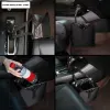 Bags Foldable Car Trash Can 6.58L Car Trash Organizer Bin Portable Hanging Car Dustbin Storage Bag with Adjustable Strap Waterproof