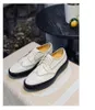 Casual Shoes Patent Wingtip Large Size Creepers Men Oxfords Handmade Genuine Leather Spring Famous Real Brogue Platform European