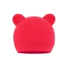 Caps Chapéus 1pc Baby Caps Bear Capacho de algodão Caps de bebê para recém -nascidos acessórios Caps Acessórios garoto meninos meninas chapéus de criança D240425