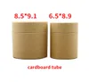 20PCS eco friendly Environmental protection Kraft paper packaging box paper jar incense tube incense drum paper tube incense box9892484