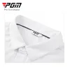 Chemises PGM Men de golf Tshirt mâle Male Breatte Top sec rapide Men Elastic Sweatabsorbing Refroidissement Repliez le col Polo Polo