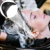 Oreiller de shampooing lit universel coiffure coiffure lavage réutilisable salon cou de support accessoires de coussin de coussin pu