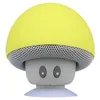 Draagbare luidsprekers Universal Wireless Mushroom Bluetooth Sucker Cup Audio Receiver Music Stereo Subwoofer Mp3 Player Holder Spreker D240425