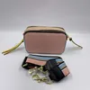 Lyx på tygpåsen halmpåsar designer kvinnor väska crossbody handväska multi pochette handväskor pu läder axel casual fyrkant marc totes väskor