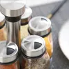 Matbesparare förvaringsbehållare 360 ​​roterande smaksättningstank rack arrangör peppar salt socker container set flask kök förvaring krydda h240425