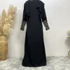 Etnische kleding kant elegante abaya's moslimvrouwen kalkoen Arabische islamitische jurk plus size dubai kaftan eid ramadan jalabiya caftan lange jurk