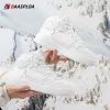 Stövlar baasploa kvinnor vinter sneakers nya mode läder vattentäta avslappnade skor för kvinnor plysch varma promenadskor nonslip utomhus