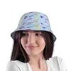 Berets Wurm auf einem String Baby Eimer Hut für Frauen Männer Teenager falten Bob Fisherman Hats Panama Cap Streetwear