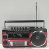 Portable FM Radio haut-parleur rétro magnétique magnétique Bluetooth 5.0 MUSIC PLATY MUSIQUE RADIO MULTIQUE MULTIQUE AMFMUSB MP3 BOOMBOX 240415