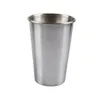 1pc de acero inoxidable Cazas de cerveza de cerveza Mini vasos Accesorios de cocina para el juego de bebidas portátiles 3070180320ml 240418