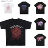 T-shirt maschile 555 Designer Hip Hop Spider 55555 Stile maglietta Jumper European e American Singers Short Short Short Short Thirts Fashion Q2404251