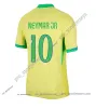 البرازيل 2024 كأس أمريكا كأس كرة القدم قمصان كاميتيتا دي فوتول باكيتا رافينا ، قميص كرة القدم Maillot Marquinhos Vini Jr Brasil Richarlison Men Kids New Neymar