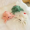 Simulation en peluche en peluche en peluche noire saut spider poupée crling poupée de peluche en peluche mignon reptile jouet super mignon poupée