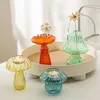 Vases Mini Mushroom Vase Creative Flower Botte