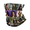 Fashion Face Masks Neck Gaiter Jenna Ortega Collage Bandana COUVERCE COUVERTURE IMPLAVAS ÉCRUNE ERRAGNE MULTIQUE CYCLING UNISE UNISE