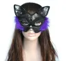 Maschera maschera in pizzo sexy femmina animale gatto faccia pvc halloween maschera forniture natalizie 2024425