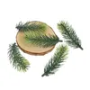 Dekorativa blommor 10st Simulering Vattengräs Pine Needle Gradient Plant Wall Decoration For Home Wedding Anniversary Party Decor