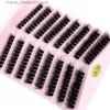 False Eyelashes Personal eyelash cluster Russian curly mink eyelash extension segmented false eyelashes 8D fluffy thick bundle makeup Cilias Q240425