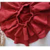 Skirts Soft Cotton Ruffle Tutu Skirt Shorts for Baby Girl Clothing Infant Diaper Covers 0-24Months Newborn Toddler Bubble Bloomers H240425