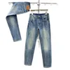 Jeans pour hommes concepteurs de haute qualité pour hommes au printemps et à l'été, ajustement slim et légèrement élastique confortable pour les hommes NUWC