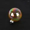 Party Decoration 1-6pcs Christmas Balls Eco-vänliga PVC Xmas Tree Hanging Pendant Colorful Ball 6/8/10/12CM Shopping Mall Home Decor