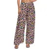 Women's Pants Aquatic Animal Ocean Life Print Classic Wide Leg Female Oversized Street Wear Graphic Straight Trousers