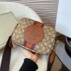 Hoogwaardige dames koppeling Dempsey camerabagers luxurys toiletbak mode ontwerper crossbody tas tas tas handtas handtas tas purper lading sling schoudertassen