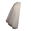 Veaux de mariée Vele de mariage avec peigne Accessoires de cheveux élégants pour les mariées 15 "2 couches blanches courtes en tulle