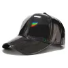 Softball New Fashion Unisexe Silver Gold Laser Baseball Cap Femmes hommes Hip Hop Caps Holographic Casquette Sport Rainbow Basketball Hat