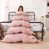 Pillow 50cm 90cm 150cm Big size 3D Printing Simulated Pig Stuffed Pillow Realistic Pig Plush Animal Throw Pillow Sofa Decor Cushion