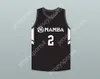 Custom Nay Name Herren Youth/Kinder Gianna 2 Mamba Ballers Black Basketball Trikot Version 3 Top Shitched S-6xl