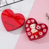 Decorative Flowers 1 Set Soap Rose Bear Gift Box Birthday Valentine Wedding Gifts For Girlfriend Women Wife Mother's Day Present