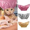 Dog Apparel Good Pet Shower Cap Long Lasting Ultra-Light Practical Bathing Headgear Non-Fading