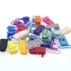 Accessoires 100 pc's 20 kleur gemengd hete d vorm 25 mm plastic baby fopspeen cliphouder