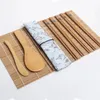 Bamboo and wood sushi multi-piece tools form China