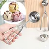 Ice Cream Tools Multi style stainless steel ice cream scoop ball excavator handmade cube mold easy to demonstrate kitchen accessories tray Q2404251