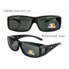 Lunettes de soleil POLARIS POLARIS PLUS GRANDES LEGUES DE SUMBRE FLEXIBLES MODE FLEXIBLES HOMMES LES LES LES LOGUES DE SORMES SUR LEURES SUR LES VERRES DE VENT UV400 J240423