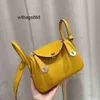 Kvinnor handväska L Linndies Handgjorda vaxtråd mini Bag Cowhide äkta läder mini Doctor Bag Single Shoulder Cross -handväska för kvinnor