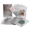 Gok plastic speelkaarten pokerspel goud zilver speelkaarten set magische waterdichte magie poker cadeau collectie