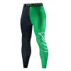 Pantaloni a compressione leggings da uomo fitness collant secchi rapidi uomini che corrono pantaloni sportivi da jogging elasticosi